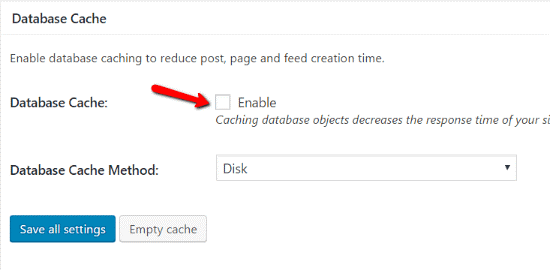 database chache