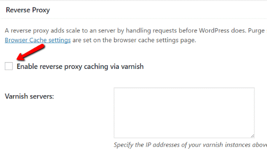 Reverse proxy